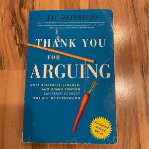 Thank you for arguing by Jay Heinrich’s